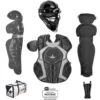 All-Star Intermediate MVP2300 Players Series Catcher's Protective Set -Outlet Bats N Gloves Store 9010453 Black 0