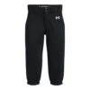 Under Armour Junior Girls' [8-20] Youth Utility Softball Pant -Outlet Bats N Gloves Store 9016058 BlackWhite 0