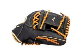 Mizuno Youth Prospect Select PowerClose™ Baseball Glove -Outlet Bats N Gloves Store 9020029 BlackBrown 2