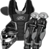 Rawlings Intermediate Renegade Series Catcher's Protective Set -Outlet Bats N Gloves Store 9020135 BlackGraphite 0