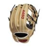 Wilson Senior A450 Advisory Staff RHT Baseball Glove -Outlet Bats N Gloves Store 9020253 BlackBlondeWhite 0