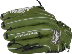Rawlings Heart Of The Hide 13" H-Web Fielders Glove, LHT -Outlet Bats N Gloves Store 9021163 MilitaryGreen 2