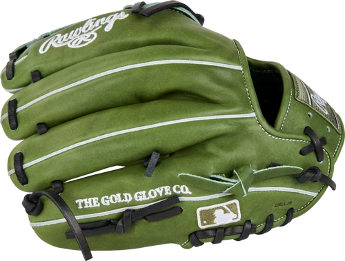 Rawlings Heart Of The Hide 11.75" 2Pc Web Fielders Glove, RHT 6 Rawlings Heart Of The Hide 11.75" 2Pc Web Fielders Glove, RHT - Image 4