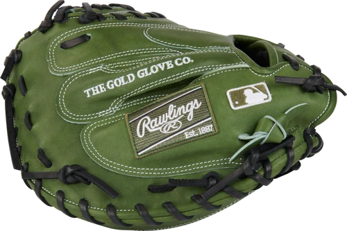 Rawlings Men's Heart Of The Hide 34" Solid Web Catchers Mitt, RHT 6 Rawlings Men's Heart Of The Hide 34" Solid Web Catchers Mitt, RHT - Image 4