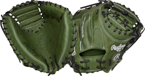 Rawlings Men's Heart Of The Hide 34" Solid Web Catchers Mitt, RHT 7 Rawlings Men's Heart Of The Hide 34" Solid Web Catchers Mitt, RHT - Image 5