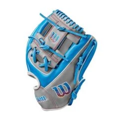 Wilson A2000 1786 LTM RHT In Field Fielders Baseball Glove -Outlet Bats N Gloves Store 9030885 LightBlueGrey 2