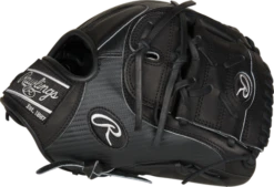 Rawlings Senior Heart Of The Hide Hyper Shell LHT Baseball Glove -Outlet Bats N Gloves Store 9046251 Black 2