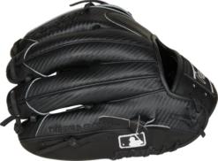 Rawlings Senior Heart Of The Hide Hyper Shell LHT Baseball Glove -Outlet Bats N Gloves Store 9046251 Black 3