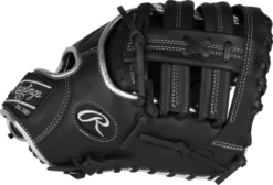 Rawlings Senior Encore Series First Base RHT Baseball Glove -Outlet Bats N Gloves Store 9046259 Black 2