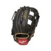Rawlings Senior R9 Series LHT Baseball Glove -Outlet Bats N Gloves Store 9046262 Black 1