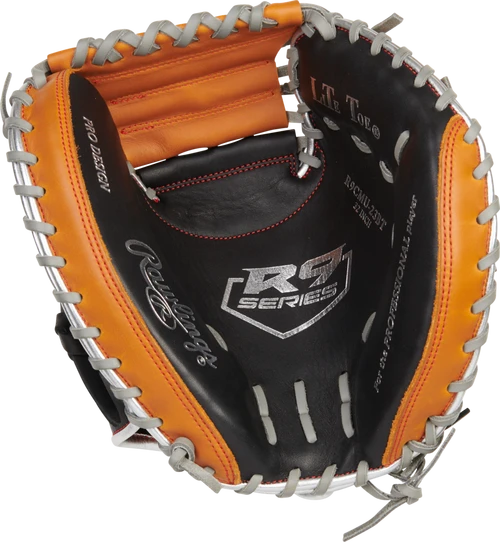 Rawlings Youth R9 Series Contour RHT Baseball Catcher's Glove 3 Rawlings Youth R9 Series Contour RHT Baseball Catcher's Glove