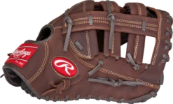 Rawlings Senior Player Preferred Series First Base RHT Softball Glove -Outlet Bats N Gloves Store 9046287 Brown 2